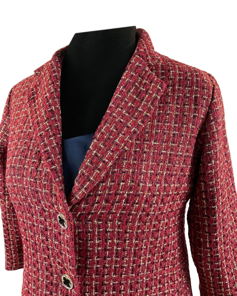 NEW red tweed wool coats, women's winter coats in plus sizes, Perth, Au